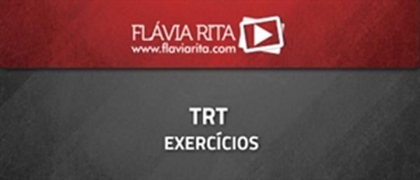 [Curso on-line: Português - Exercícios para Concursos - Tribunal Regional do Trabalho (TRT-SC) - 2013.2 - Professora Flávia Rita]