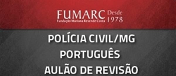 [Aulão on-line: Revisão de Português para Concurso PC-MG - FUMARC - 2014.2 - Professora Flávia Rita]