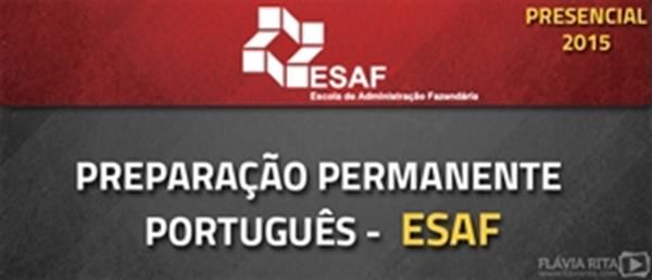 [Curso presencial: Português - Curso de preparação permanente para concursos - ESAF]