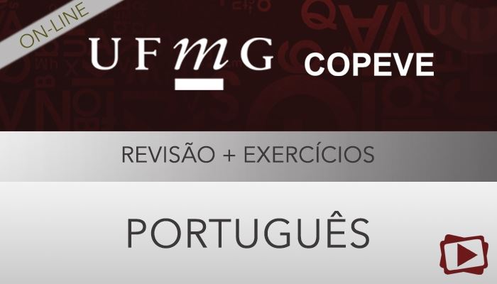 [Curso on-line: Português -Revisão + Exercícios para Concursos - COPEVE - Flávia Rita ]