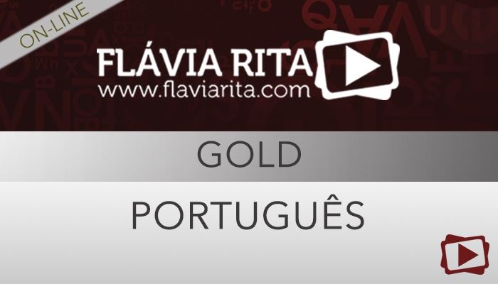 [Curso on-line: Português Gold para Concursos - 2017 Noite - Professora Flávia Rita]