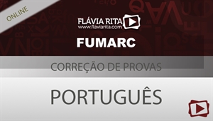 [Aula Gratuita: Português - Correção de Provas para concursos da banca FUMARC - Professora Flávia Rita ]