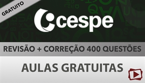 [Aula Gratuita: Português - Revisão + 400 questões para concursos CESPE / 2018 - Professora Flávia Rita]