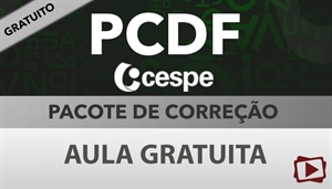 [Aula Gratuita: Português - Pacote de Correção para PCDF (Polícia Civil do Distrito Federal): Tema "Pacote Anticrime"]