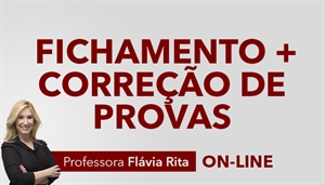 [Curso on-line: Português: Fichamento 2019 + Correção de Provas - Professora Flávia Rita - LP]