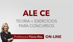 [Curso on-line de Teoria + Exercícios para os concursos TCE-MG - CEBRASPE/CESPE - Professora Flávia Rita]