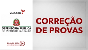 [Português - Correção de Provas - Defensoria Pública de São Paulo - DPE SP / VUNESP - Professora Flávia Rita]