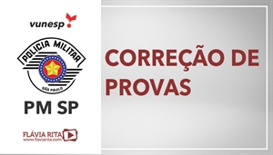 [Português - VUNESP - Correção de Provas - Policia Militar de São Paulo - PMSP - Professora Flávia Rita]