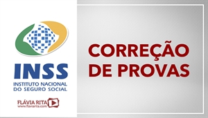 [Português - CEBRASPE - Correção de Provas - Instituto Nacional do Seguro Social / INSS - Professora Flávia Rita	]