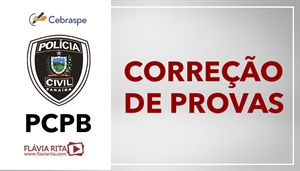 [Português - Exercícios/Correção de Provas para o concurso da Polícia Civil da Paraíba - PCPB/ CESPE - Professora Flávia Rita]