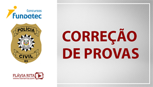 [Português - FUNDATEC - Correção de Provas - Polícia Civil do Rio Grande do Sul / PC RS - Professora Flávia Rita	]